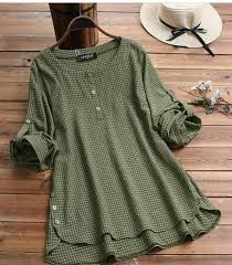 تونیک مانتو جلو کلوش بغل دکمه