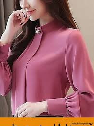 شومیز شیک و خوش تنخور پیلی دار